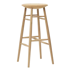 Tabouret de bar en liège clair et bois naturel Drifted - Hem