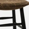 Tabouret de bar en liège foncé et bois noir Drifted - Hem