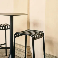 Tabouret de bar en métal olive Palissade - HAY