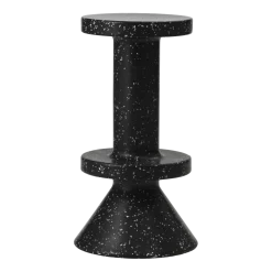 Tabouret de bar en plastique recyclé noir 75cm Bit - Normann Copenhagen
