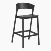 Tabouret de bar noir Cover 106 cm - Muuto