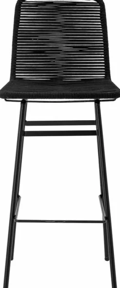 Tabouret de bar noir Mundo - Bloomingville
