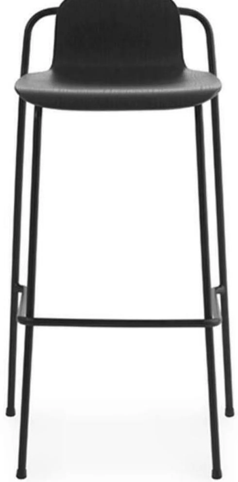 Tabouret de bar Studio 75 Cm Acier Noir - Normann Copenhagen