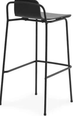 Tabouret de bar Studio 75 Cm Acier Noir - Normann Copenhagen