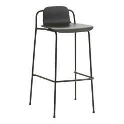 Tabouret de bar Studio 75 Cm Acier Noir - Normann Copenhagen
