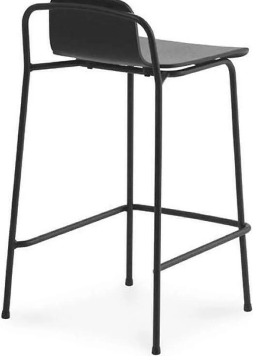 Tabouret de bar Studio 65 Cm Acier Noir - Normann Copenhagen