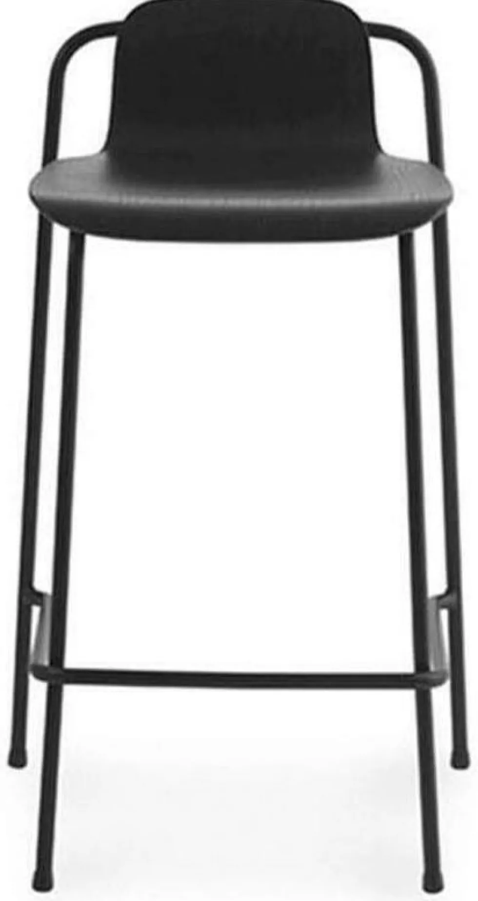 Tabouret de bar Studio 65 Cm Acier Noir - Normann Copenhagen