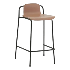 Tabouret de bar Studio 65 Cm Acier Noir - Normann Copenhagen