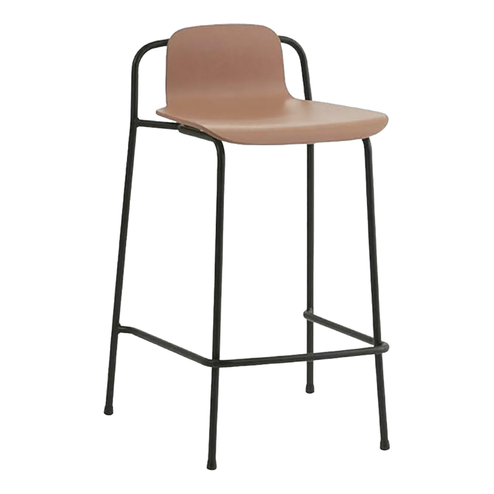 Tabouret de bar Studio 65 Cm Acier Noir - Normann Copenhagen
