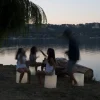 Tabouret lumineux Bin F Nebula - In-es.artdesign