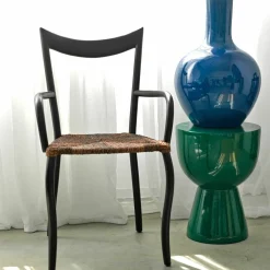 Tabouret vert laqué Tip Tap - Pols Potten
