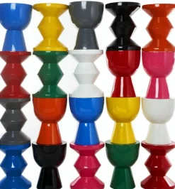 Tabouret vert pastel laqué Tip Tap - Pols Potten