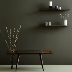 Étagère en chêne fumé 80 x 120 cm Stedge - Woud