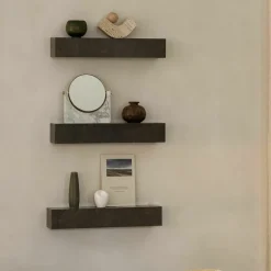 Étagère en marbre gris Plinth - Audo