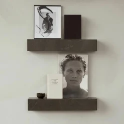 Étagère en marbre gris Plinth - Audo