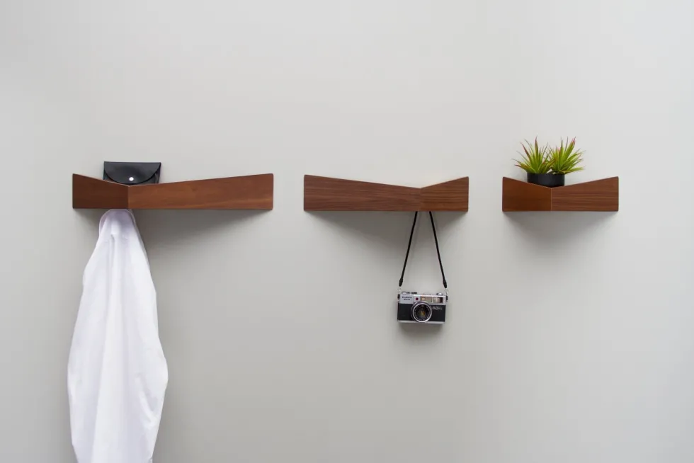 Étagère en noyer S Pelican - Woodendot