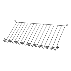 Étagère inclinée noire en acier pour revues - String furniture