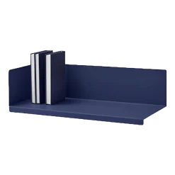 Étagère murale en acier bleu marine 60 cm Sabrina Mensola - Meme