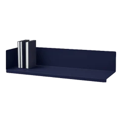 Étagère murale en acier bleu marine 80 cm Sabrina Mensola - Meme