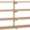 Étagère murale en bois de chêne 120x24x80cm Unit - Hübsch