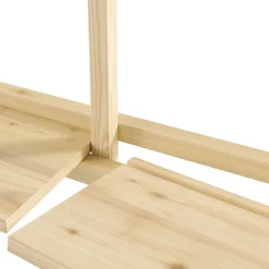 Étagère murale en pin naturel 66x127cm Groove - Karup Design