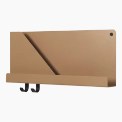 Étagère orange en métal 51 cm Folded - Muuto