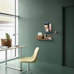 Étagère orange en métal 51 cm Folded - Muuto