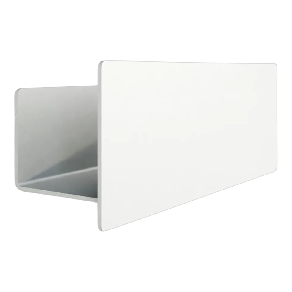 Étagère porte-savons en aluminium blanc 30cm Shea - Metallbude