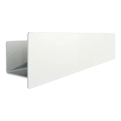 Étagère porte-savons en aluminium blanc 50cm Shea - Metallbude