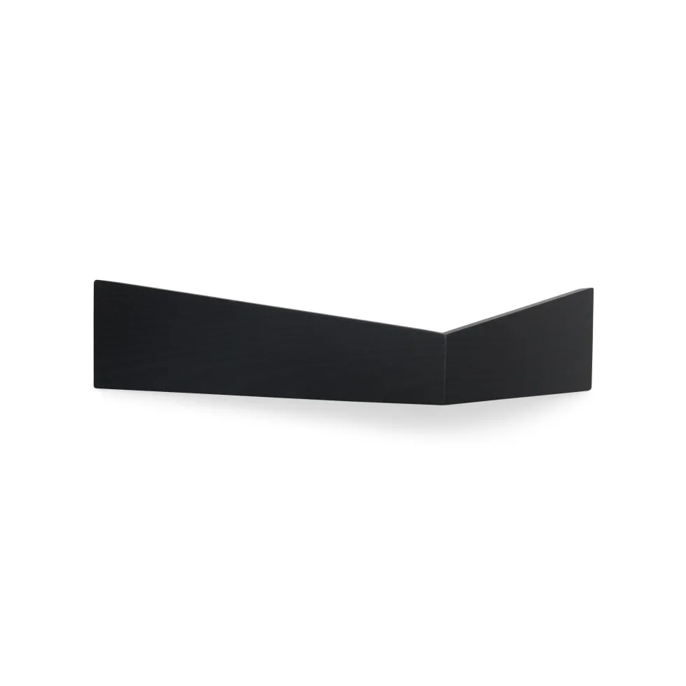 2 étagères grise S et noire M Pelican - Woodendot