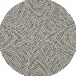 Tapis à boules de feutre gris 300 cm Luis - myfelt