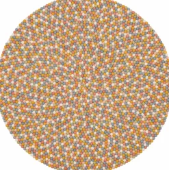 Tapis à boules de feutre multicolore clair 160 cm Liese - myfelt