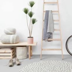 Tapis à boules de feutre multicolore naturel clair 50 cm Hella - myfelt