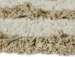 Tapis de bain rond Crème (120X120Cm) - HKLIVING