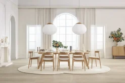 Tapis en laine naturelle coloris crème 175x240cm Zen Rug - Bolia
