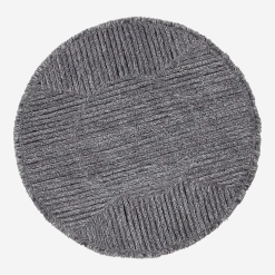 Tapis lavable 160 cm Round Black Tea - Lorena Canals
