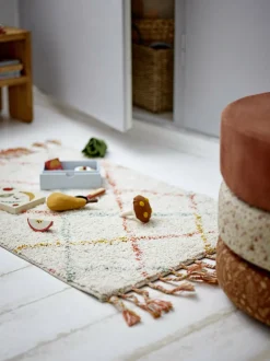 Tapis Lilou Coton Orange - Bloomingville Mini