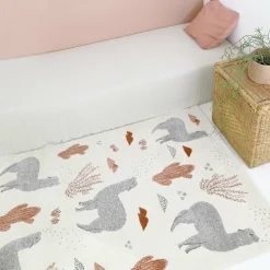 Tapis pour enfant en polypropylène motif lama 120x170 cm Andina by Mon Petit Art - Nattiot
