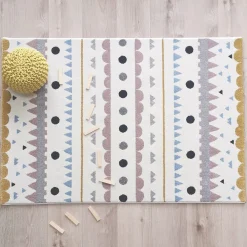 Tapis pour enfant multicolore en polypropylène 120x170 cm Nolita - Nattiot