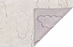 Tapis recyclé lavable nuage 130x90 cm - Lorena Canals