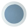 Tapis rond en corde bleu océan 250 cm Onda - Fast Spa