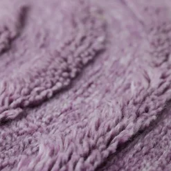 Tapis rond en laine lilas (150X150Cm) - HKLIVING