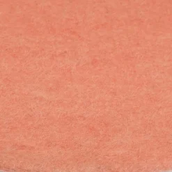 Tapis rond en laine saumon 70 cm Lea - myfelt