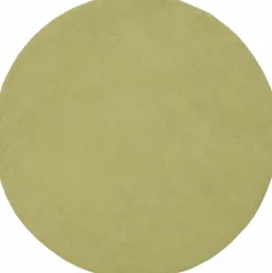 Tapis rond en laine vert clair 70 cm Pitt - myfelt