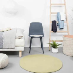 Tapis rond en laine vert clair 300 cm Pitt - myfelt