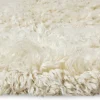 Tapis rond en peluche blanc crème 250 cm - HKliving