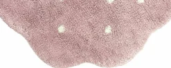 Tapis rose 90x90 cm Mini Biscuit - Lorena Canals