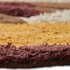 Tapis touffeté rond Palm Beach (150X150Cm) - HKLIVING