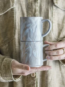 Tasse Aurora en grès gris - Bloomingville