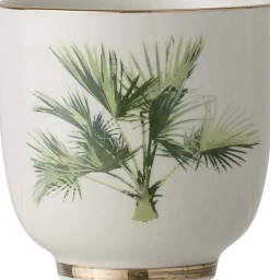 Tasse blanche et verte Aruba - Bloomingville